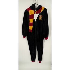 Harry Potter Gryffindor Hooded one piece Pajama